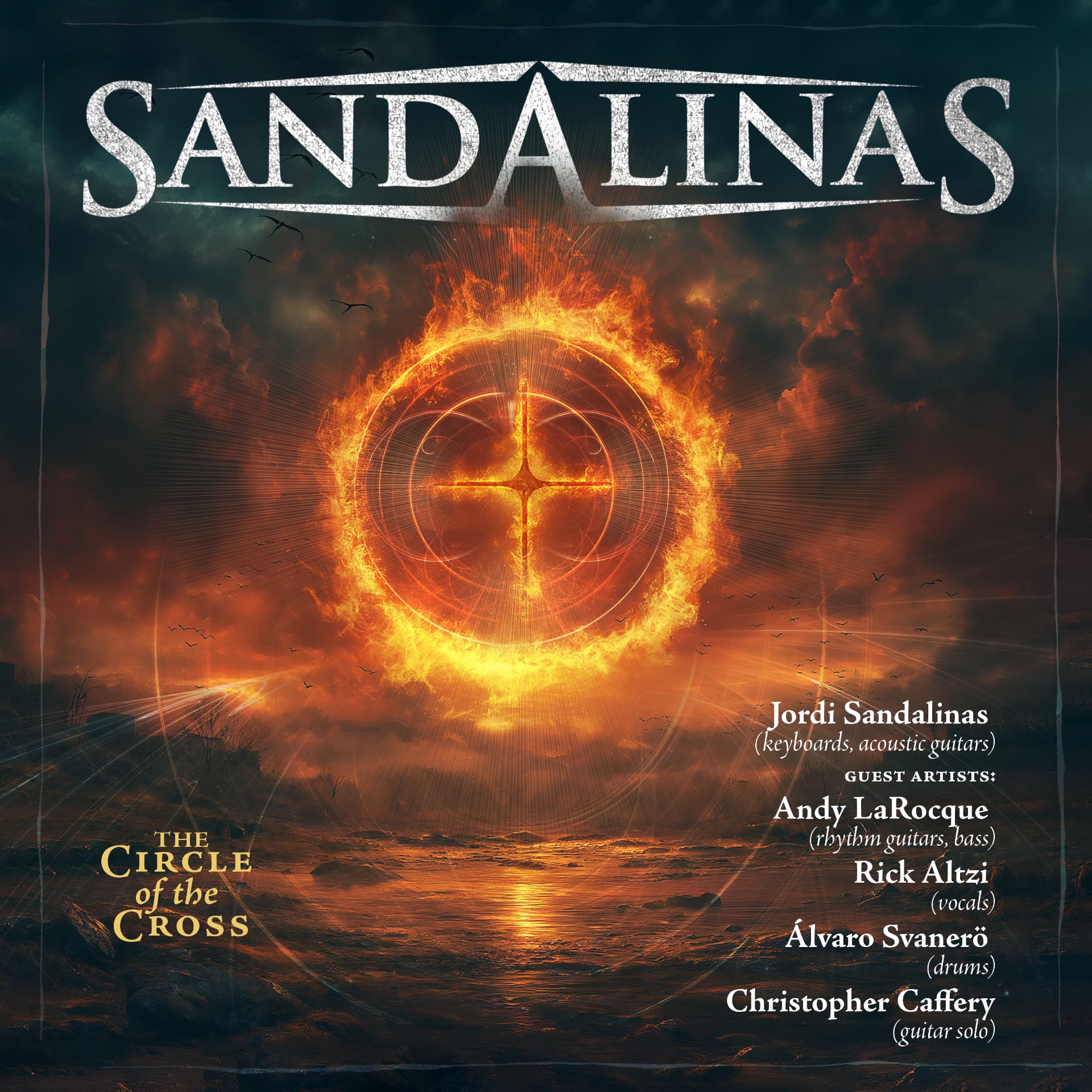 The Circle of the Cross (feat. Chris Caffery) cover artwork