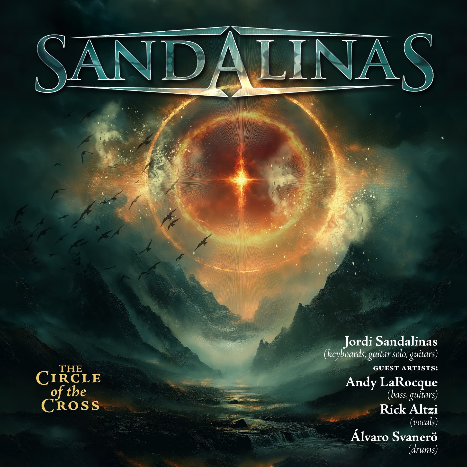 The Circle of the Cross (feat. Andy LaRocque) cover artwork