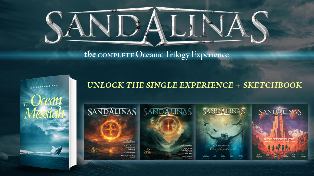 The Ocean Messiah Complete Collector's Edition — two books and the digital album